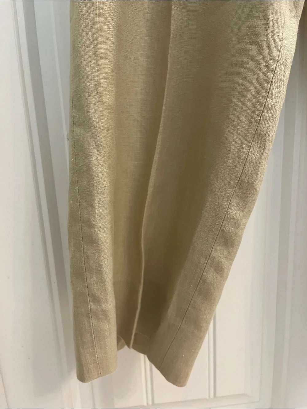 Calvin Klein Men's Pants Beige Linen 36R